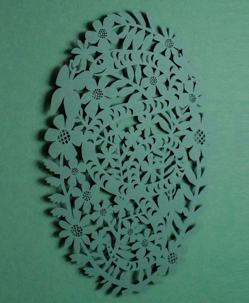 Hidden Snake Paper Cut